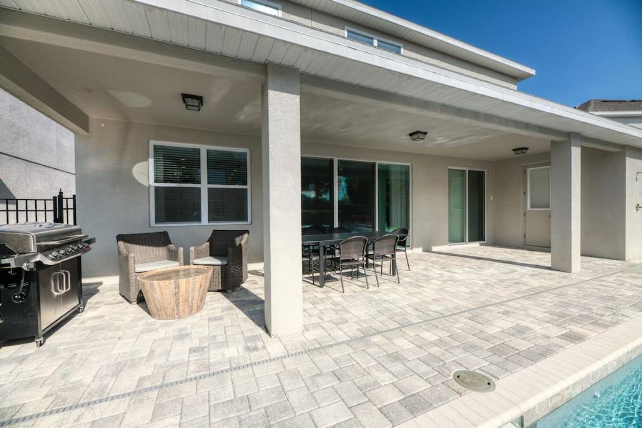 Spacious 8 Bdr Family Home With Arcades And Free Pool Heat Orlando Exteriör bild