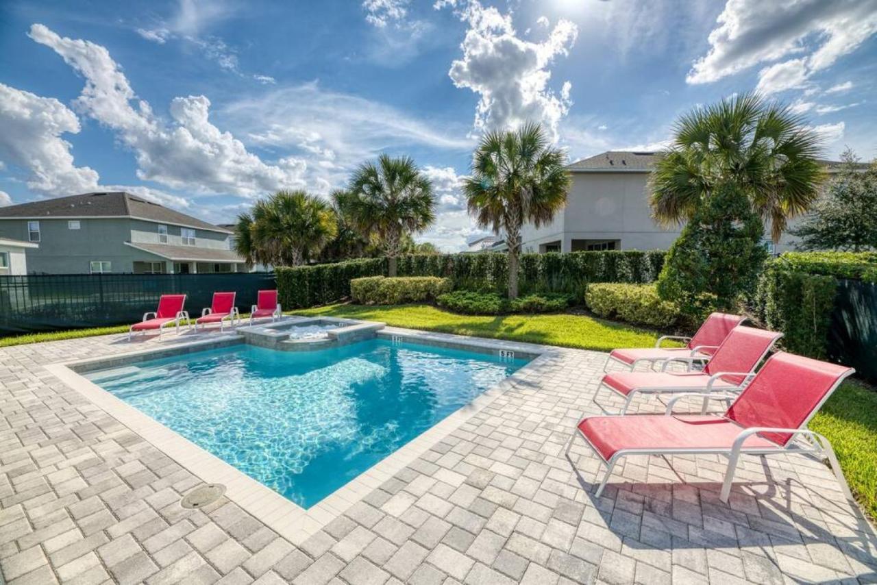 Spacious 8 Bdr Family Home With Arcades And Free Pool Heat Orlando Exteriör bild