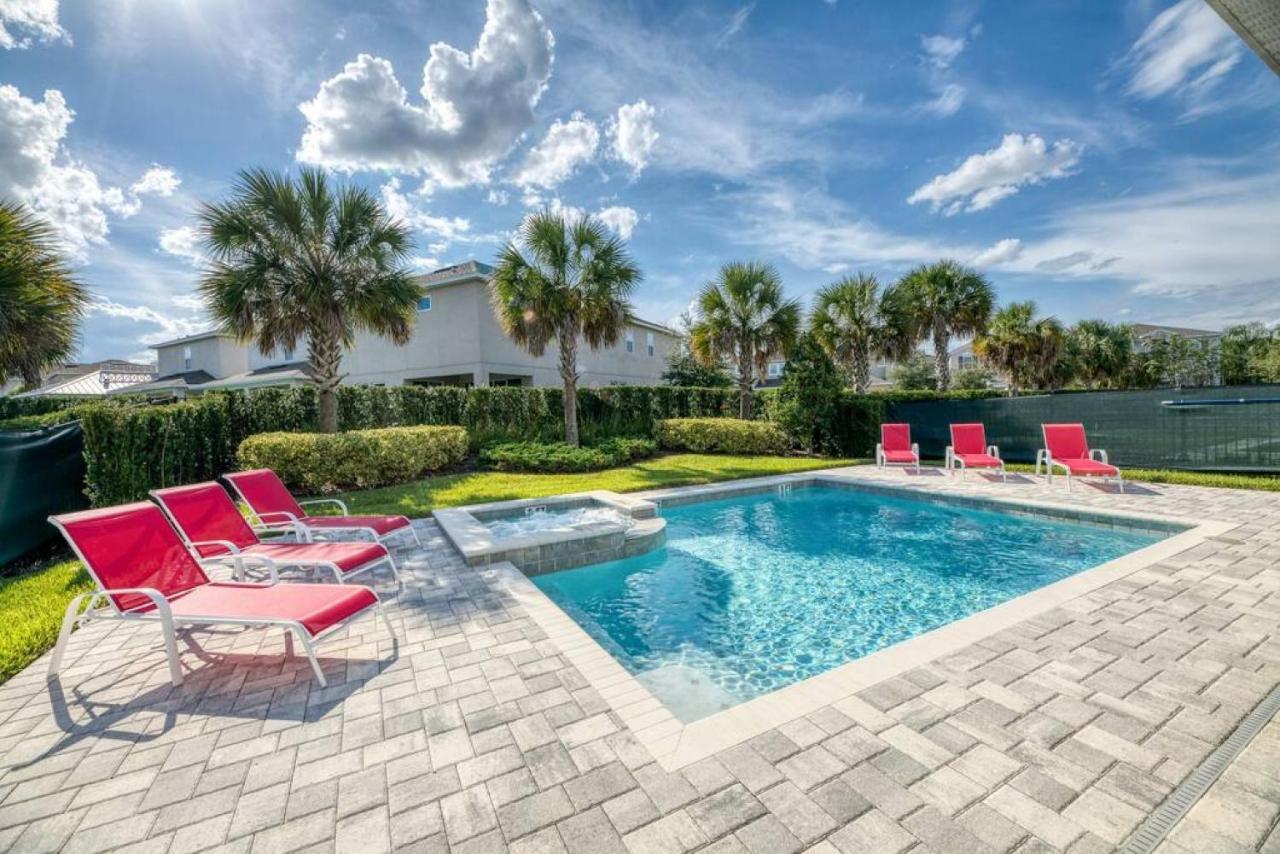 Spacious 8 Bdr Family Home With Arcades And Free Pool Heat Orlando Exteriör bild